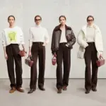 Amii Cotton Jeans 2025 Winter New Solid Color Loose Wide-leg Denim Pant Thicken Warm Versatile Jean Trousers For Ladies 12554073 - Image 3