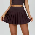 Summer Women Pleated Skirt Tennis Golf High Waisted Sport Fitness Shorts Quick Dry Athletic Running Short Gym Skort Pocket - Image 6